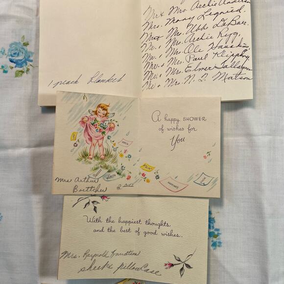 Lot of Kitsch Shower Cards and Wedding Cards - Picture 10 of 10